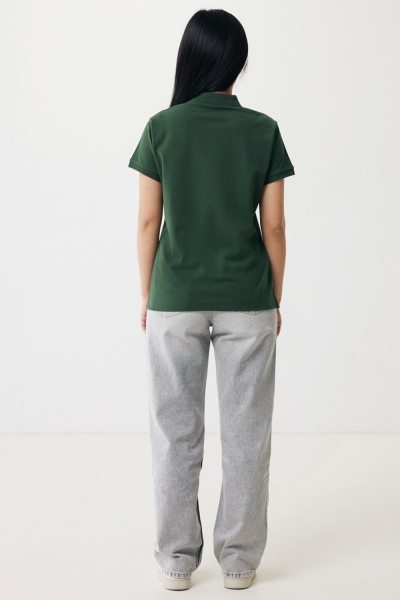 Женская рубашка поло Iqoniq Yosemite из переработанного хлопка-пике, унисекс, 220 г/м²