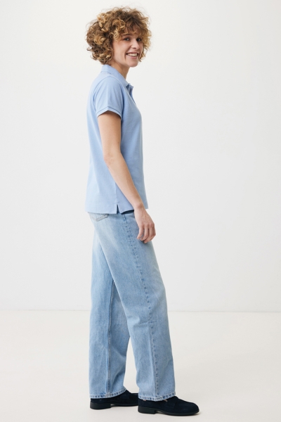 Женская рубашка поло Iqoniq Yosemite из переработанного хлопка-пике, унисекс, 220 г/м²