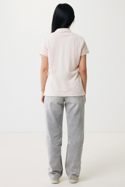 Женская рубашка поло Iqoniq Yosemite из переработанного хлопка-пике, унисекс, 220 г/м²