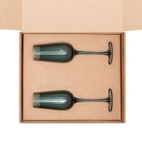 Подарочный набор 2 бокала для шампанского Capri Подарочный набор 2 бокала для шампанского Capri