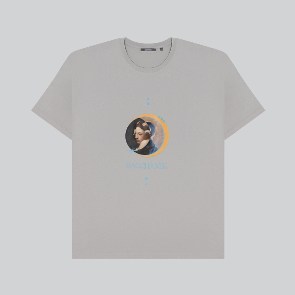 Футболка унисекс KRIS, 150 гр., светло-серая, размер S