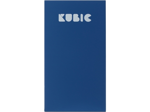 Внешний аккумулятор Kubic PB10X Blue, 10 000 мАч, Soft-touch, синий