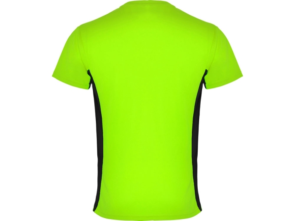 Спортивная футболка "Tokyo" мужская, лаймовый/черный