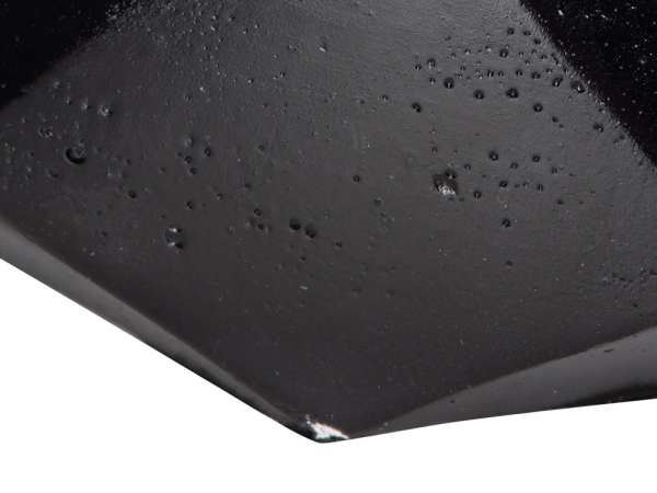 Свеча в декоративном стакане "Geometry", черный