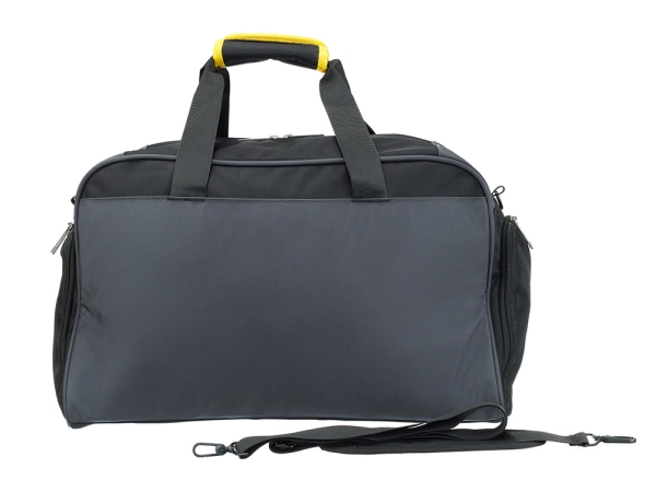 Сумка спортивная TORBER, серый, полиэстер, 48 х 24 х 30 см