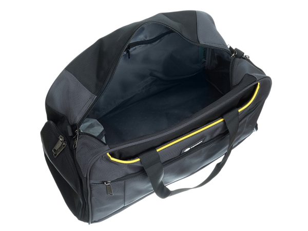 Сумка спортивная TORBER, серый, полиэстер, 48 х 24 х 30 см