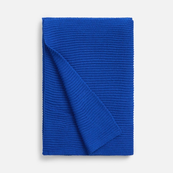 Шарф Nobilis Mono, синий (аква)