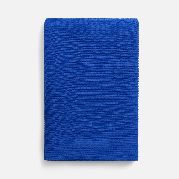 Шарф Nobilis Mono, синий (аква)