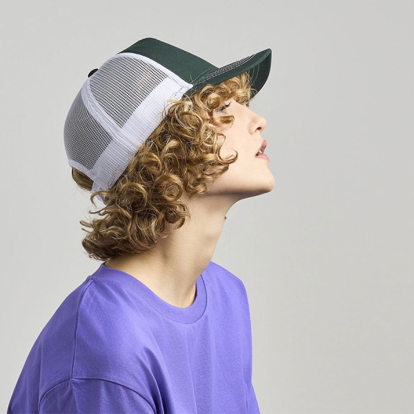 Бейсболка RAPPER CANVAS-S, 5 клиньев, пластиковая застёжка