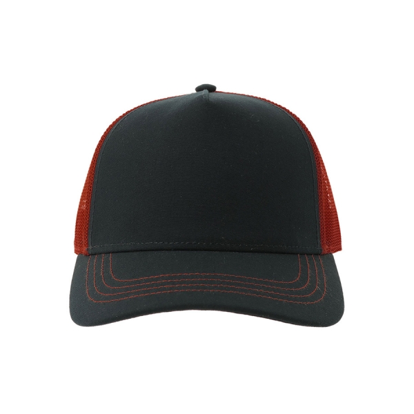 Бейсболка RAPPER CANVAS-S, 5 клиньев, пластиковая застёжка