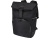 Рюкзак Rhine 15” GRS со сворачивающимся верхом на 18 л из материала, переработанного по стандарту GRS, сплошной черный