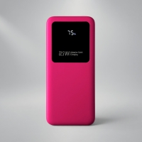 Внешний аккумулятор Kris soft touch, 10000mAh (Розовый)