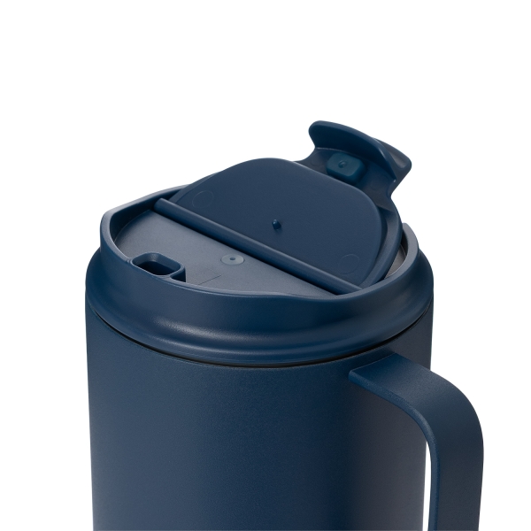 Термокружка вакуумная Aventura, синяя