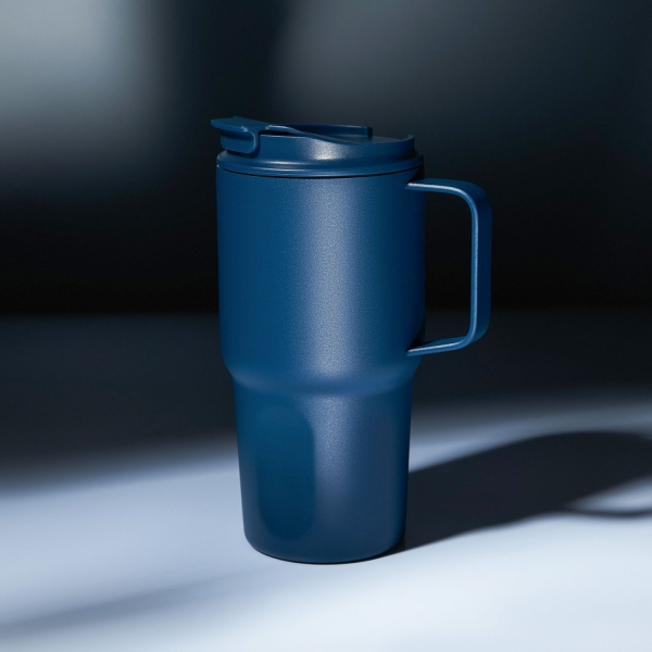 Термокружка вакуумная Aventura, синяя