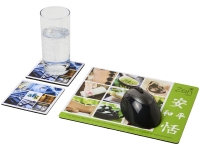 Комплект Q-Mat из коврика для мыши и подставки 3