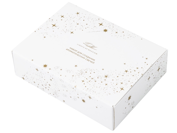 Набор для создания 2-х ароматических свечей: имбирный пряник, рождественская елка