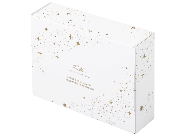 Набор для создания 2-х ароматических свечей: имбирный пряник, рождественская елка