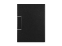 Планшет на магнитах с крышкой из экокожи "Favor", черный