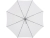 Зонт-трость 7399 Alugolf полуавтомат, белый/титан