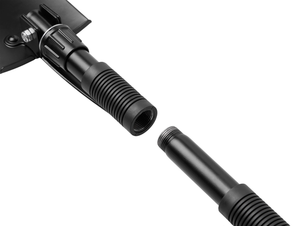 Складная лопата c чехлом "Spade", черный