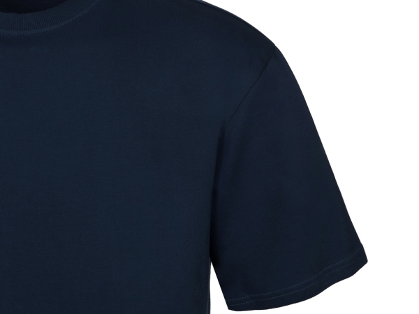 Футболка из френч терри «Warsaw» унисекс 220гр, темно-синий