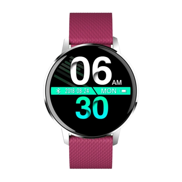 Фитнес часы GEOZON SKY c измерением кислорода в крови, розовые