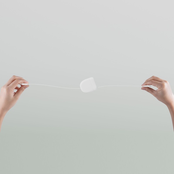 Кабель Xoopar ICE-R с ретрактором 2 в 1, разъёмы USB-C и Lightning, 60 Вт