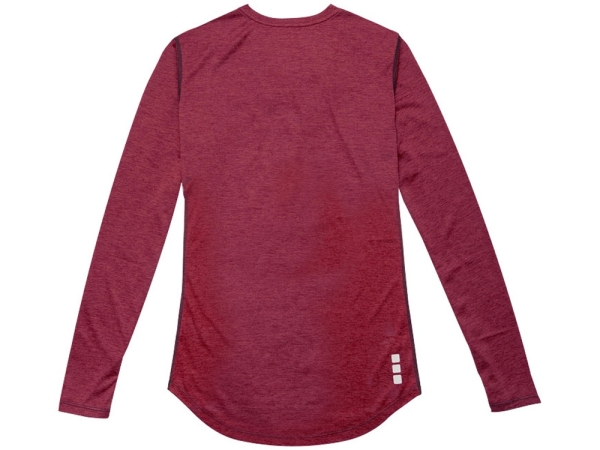 Лонгслив Quadra женский с длинным рукавом, красный