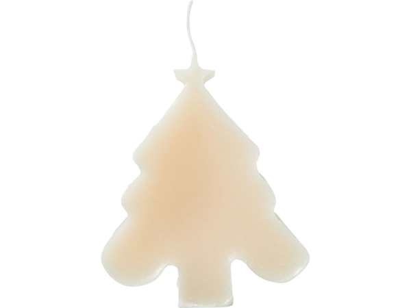 Свеча "Елочка", молочный