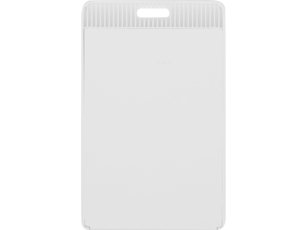 Бейдж Show mini Vert 67*110 мм (внут.размер  54*85 мм), белый