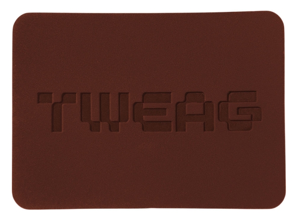 ПАТЧ ПРЯМОУГОЛНЫЙ nubuk (коричневый ) 5,0 х 7,0 см