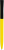Ручка ZETA SOFT MIX Желтая с черным 1024.04.08