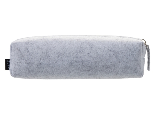 Пенал "Felt" из RPET-фетра, светло-серый