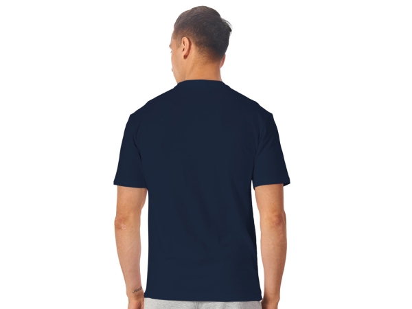 Футболка из френч терри «Warsaw» унисекс 220гр, темно-синий