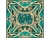 Платок «Казань Драгоценная» изумрудный