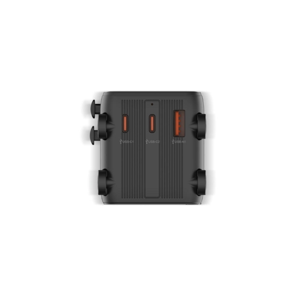 Универсальный адаптер Xoopar Luggie со встроенными вилками типов EU, UK, US и AUS