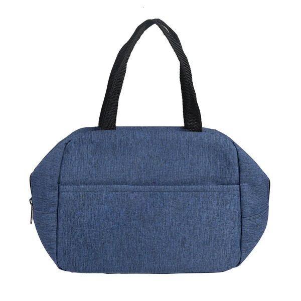 Термосумка "EAT", серый меланж, 24 x 21 x 12 см, полиэстер 300D