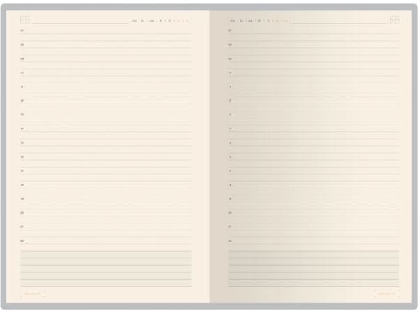 Ежедневник недатированный  А5 "PRIMAVERA" темно-синий