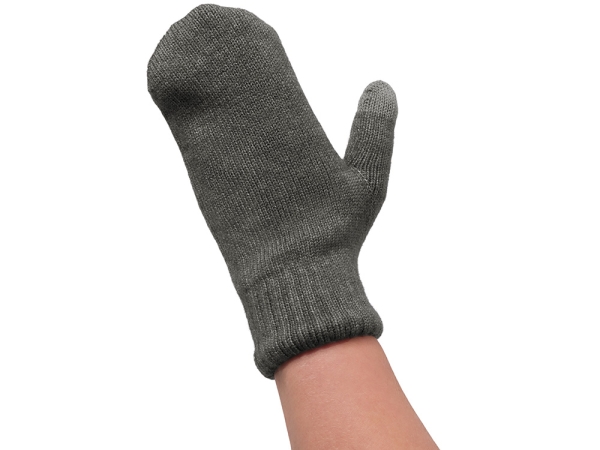 Варежки «Dunant», темно-серый меланж