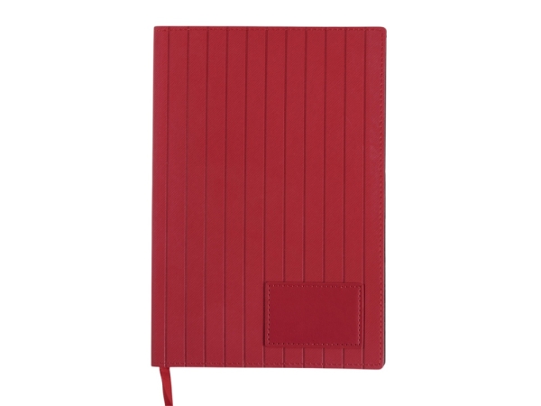 Блокнот А5 "Bradbury", гибкая обложка, 80 листов 80 гр/м2 FSC бумага, красный