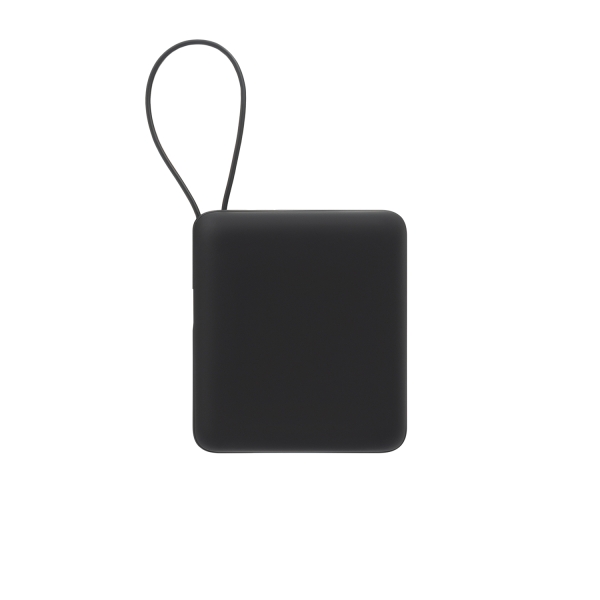 Внешний аккумулятор с подсветкой Ritter PD 10000mAh с функцией беспроводной зарядки 15W, черный