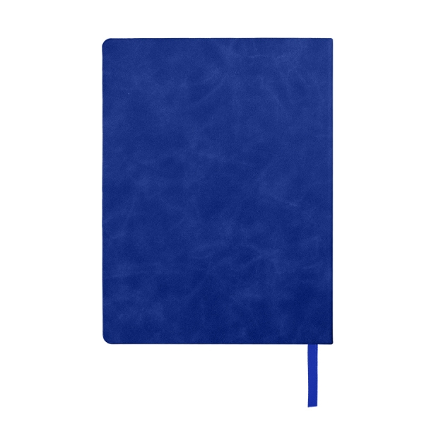 Ежедневник недатированный Solas, формат А5, с магнитом, красный, кремовый блок  в линейку