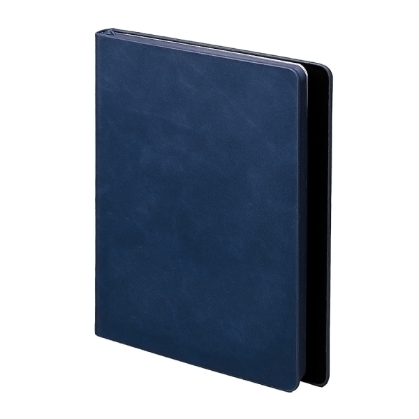 Ежедневник недатированный Solas, формат А5, с магнитом, красный, кремовый блок  в линейку