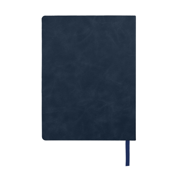 Ежедневник недатированный Solas, формат А5, с магнитом, красный, кремовый блок  в линейку