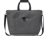 Сумка-холодильник Fabrizio со штопором, серый/черный