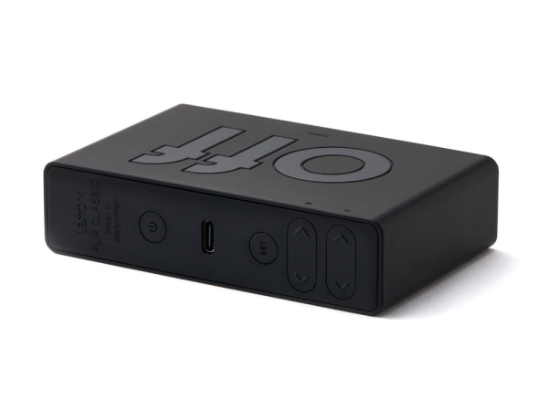 Часы настольные Flip Classic, черный