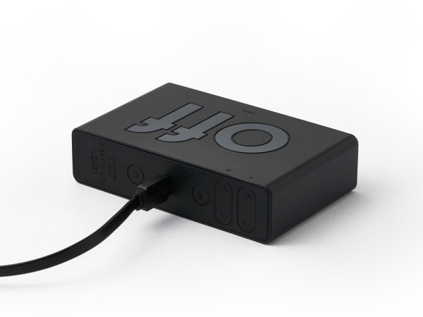 Часы настольные Flip Classic, черный