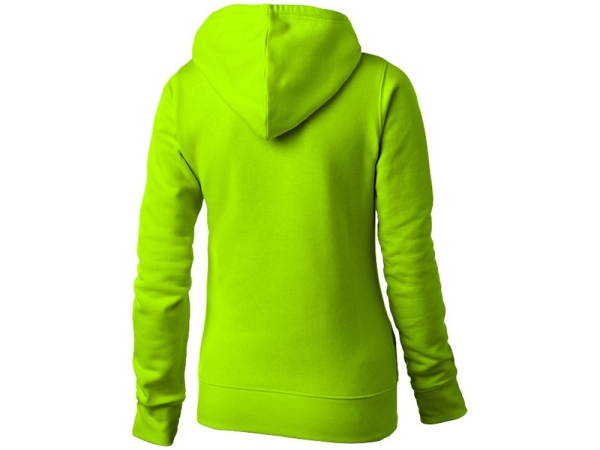Толстовка Alley женская с капюшоном, зеленое яблоко