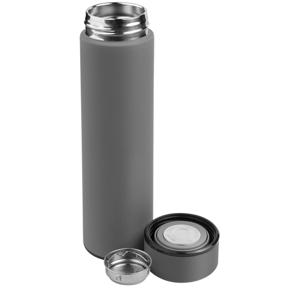 Термос EVANS SOFT 420мл. Серый 6200.23