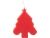Свеча "Елочка", красный